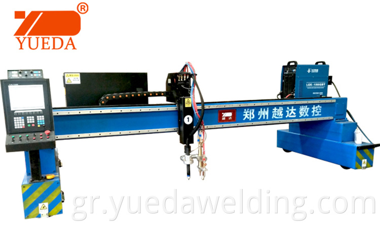 Yueda CNC Powermax Flame Flame Ganttry Cutting Machine Torce για μεταλλική πλάκα